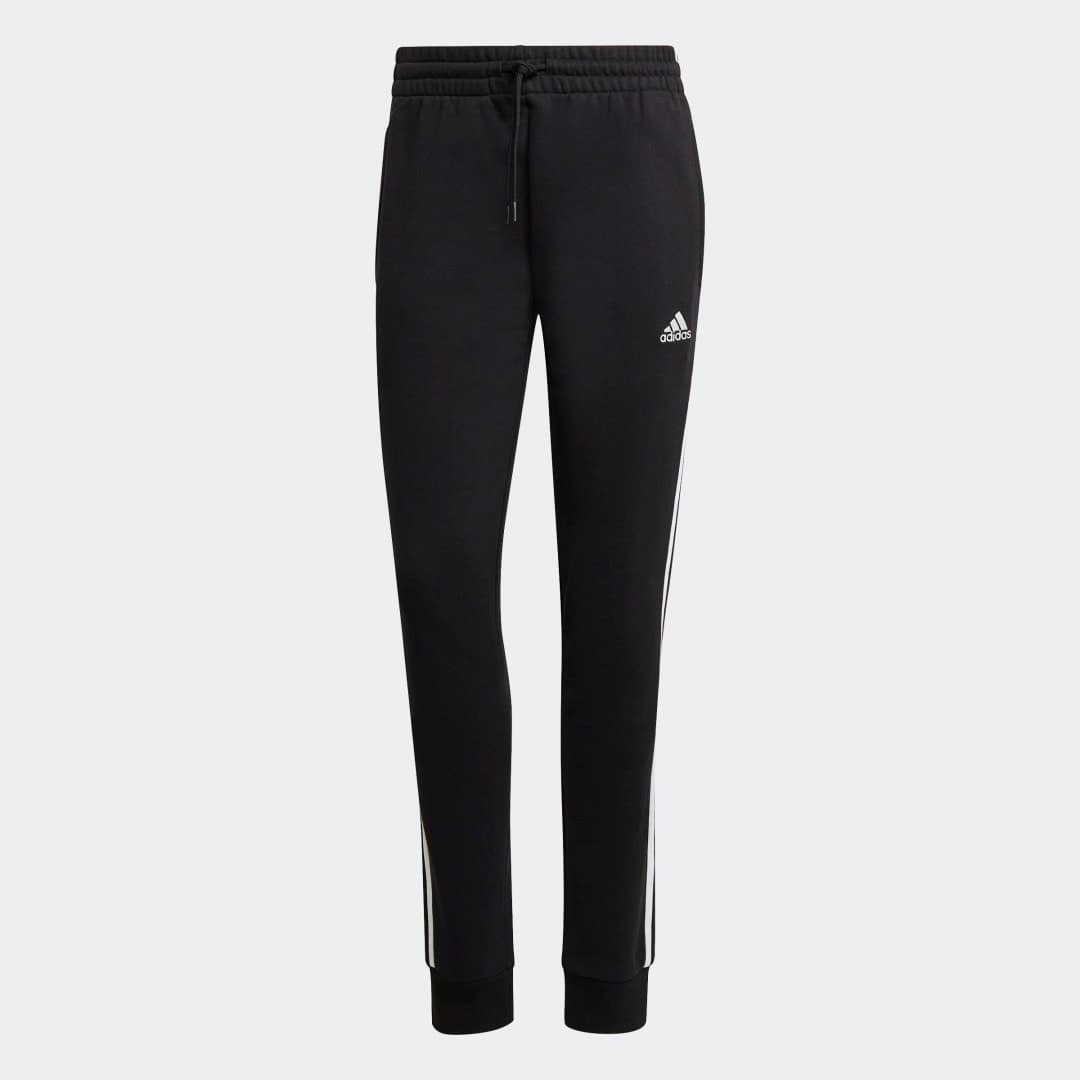Adidas Essentials 3-Stripes French Terry Cuffed Bukse