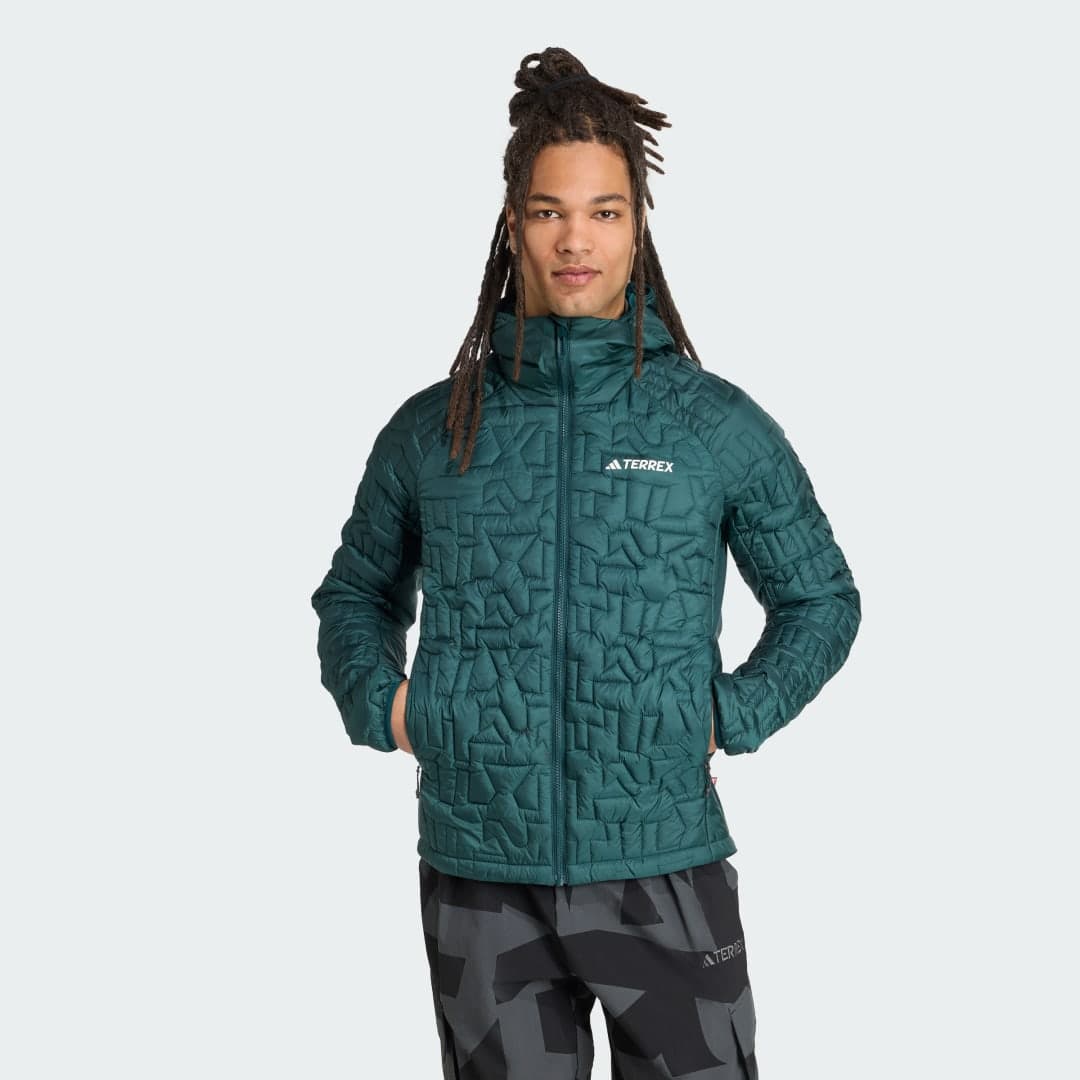 Terrex Xperior PrimaLoft Loose Fill Insulated Hooded Jakke