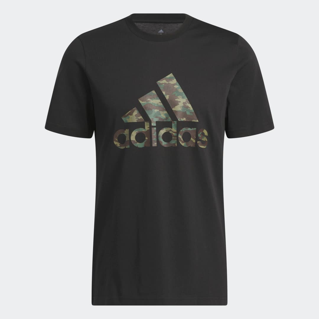 Adidas Camo Short Sleeve T-skjorte