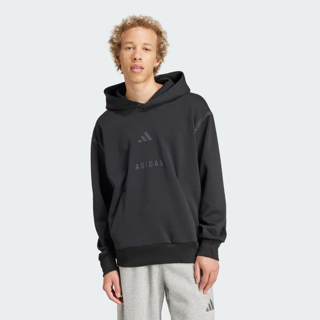 Adidas ALL SZN Fleece Graphic Hoodie