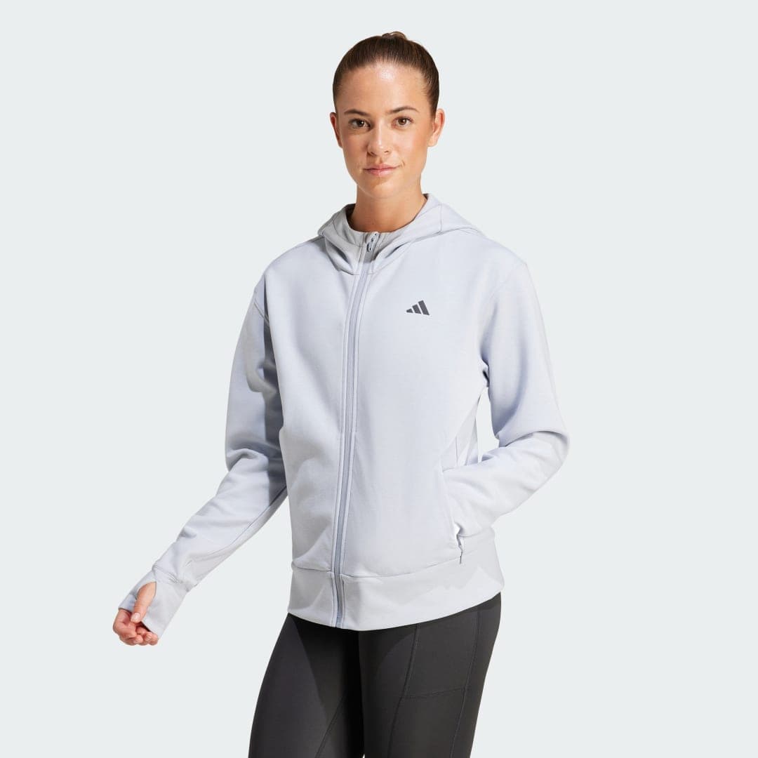 Adidas Designed 4 Training Full-Zip Hooded Genser