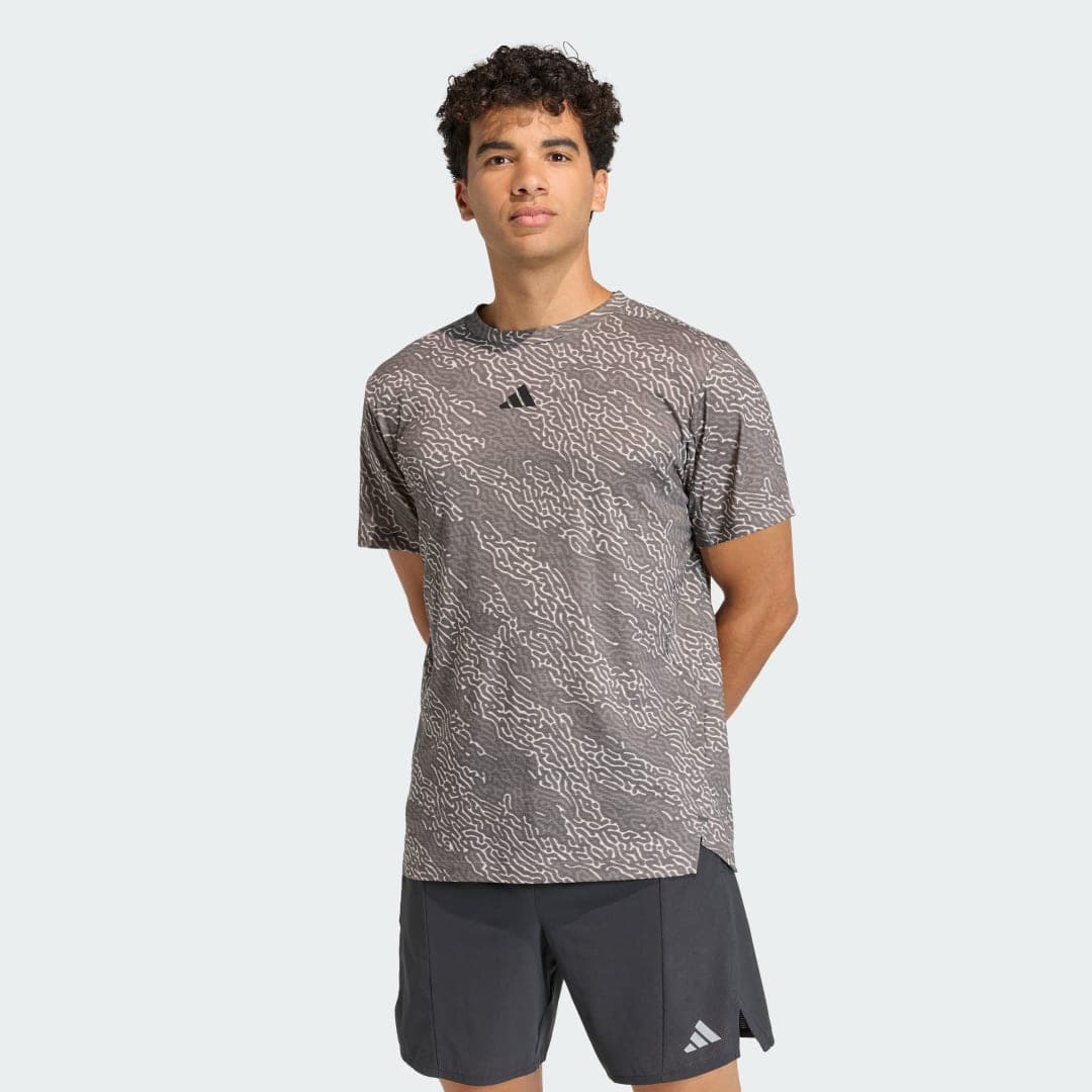 Adidas D4T PrimeLift Aop T-skjorte