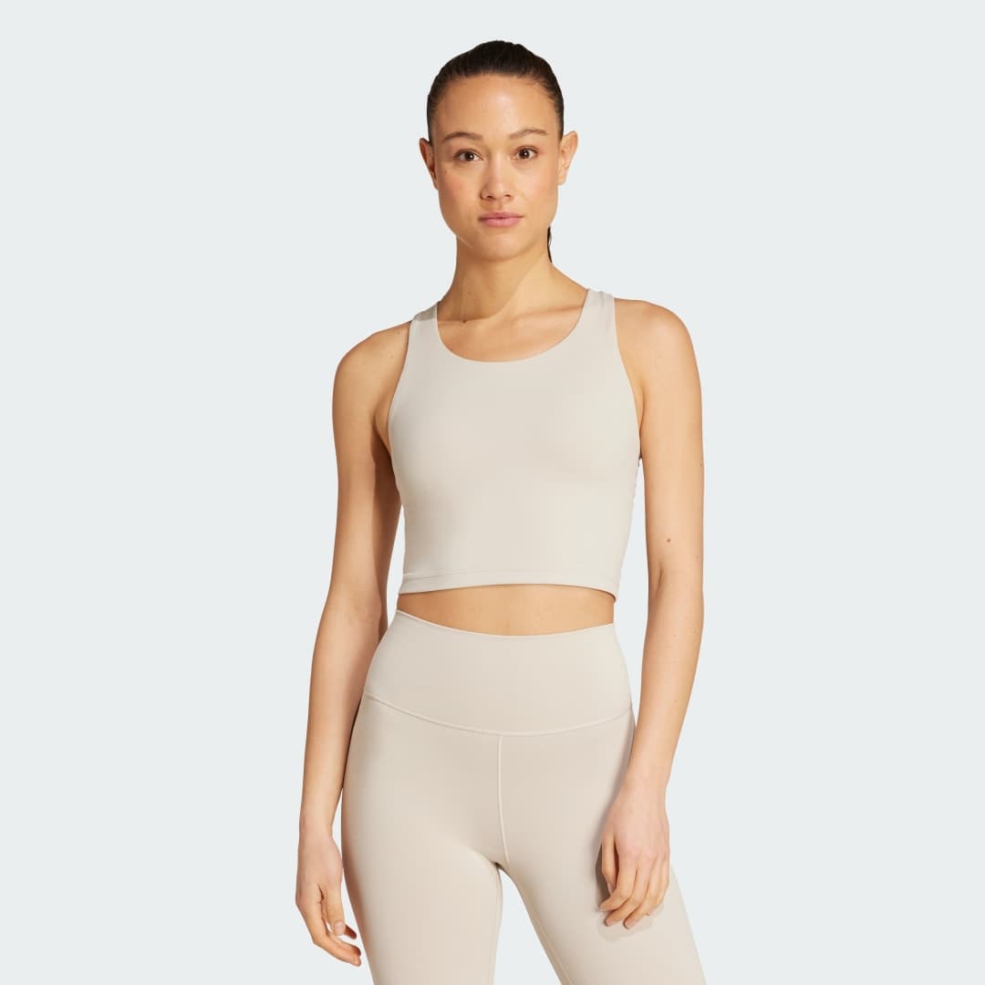 Adidas adidas All Me Medium Support BH-tanktopp