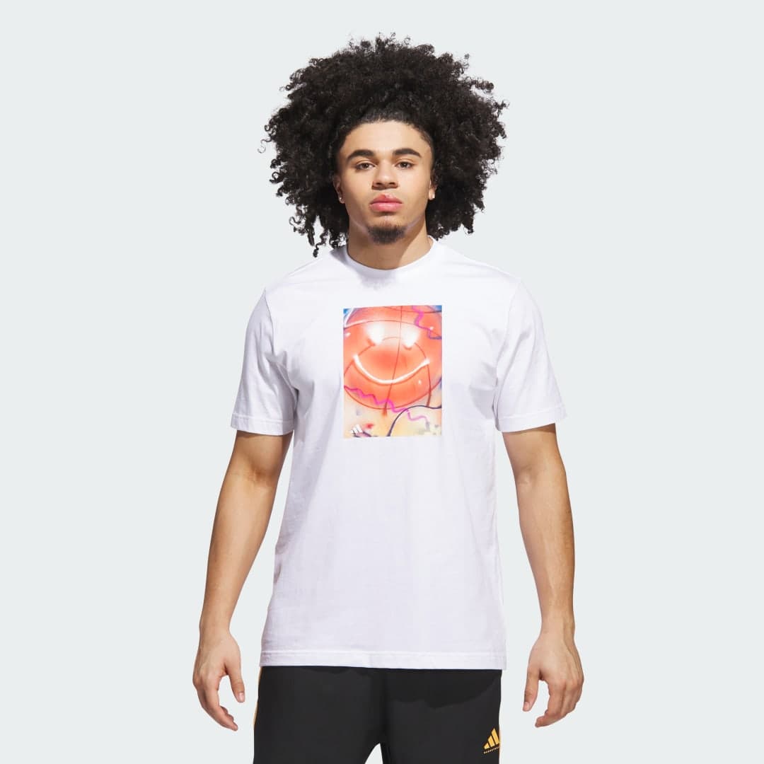 Basketball Is Happiness Graphic T-Shirt