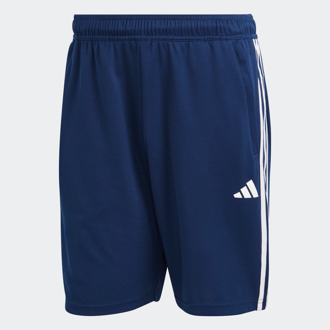 Train Essentials Piqué 3-Stripes Treningsshorts