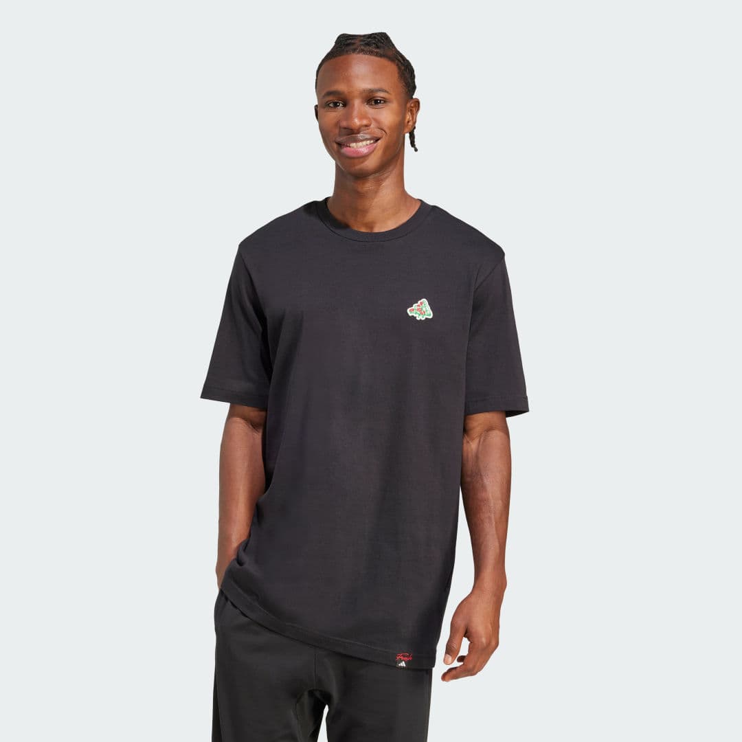 Adidas Mini Pizza Graphic T-skjorte