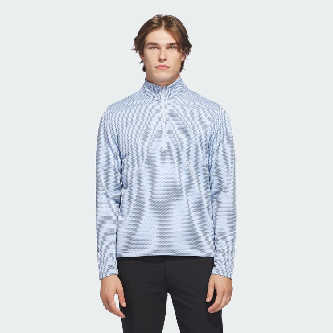 Adidas Performance Printed Quarter-Zip