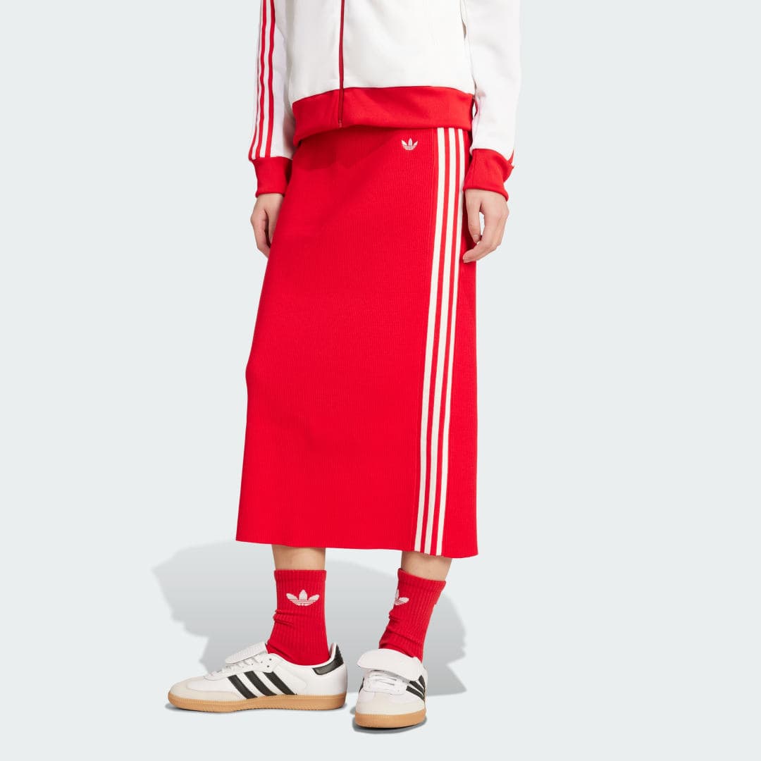 Adidas Adicolor Knit 3-Stripes Skjørt