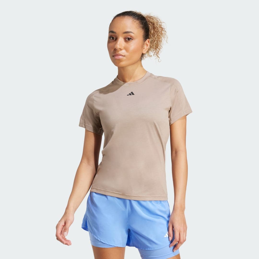 AEROREADY Train Essentials Minimal Branding Crewneck T-skjorte