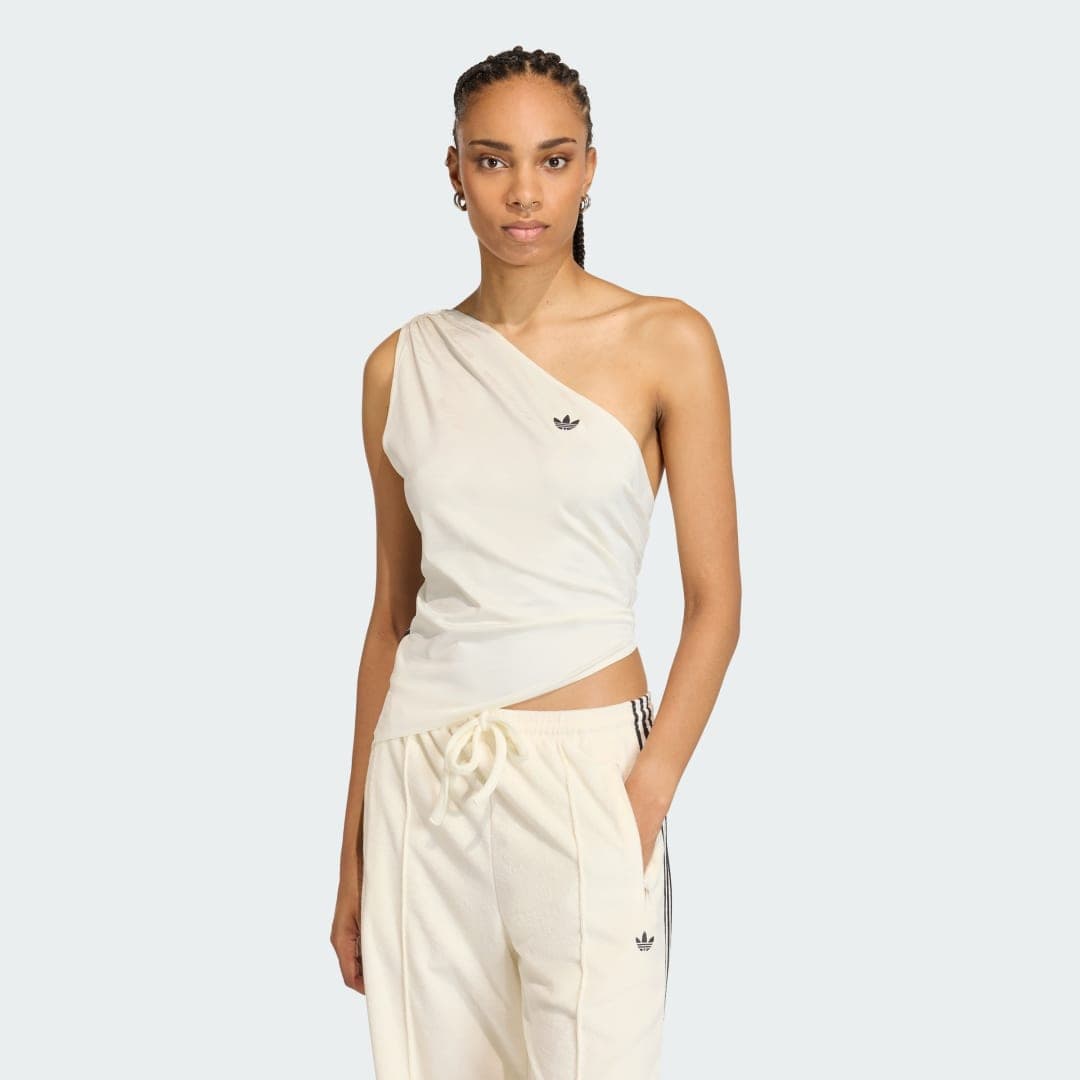Adidas ROUCHED ONE SHOULDER TOPP