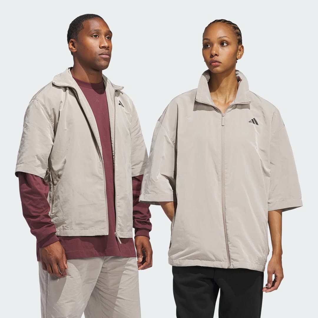 Adidas Full Zip Warm-Up Skjorte
