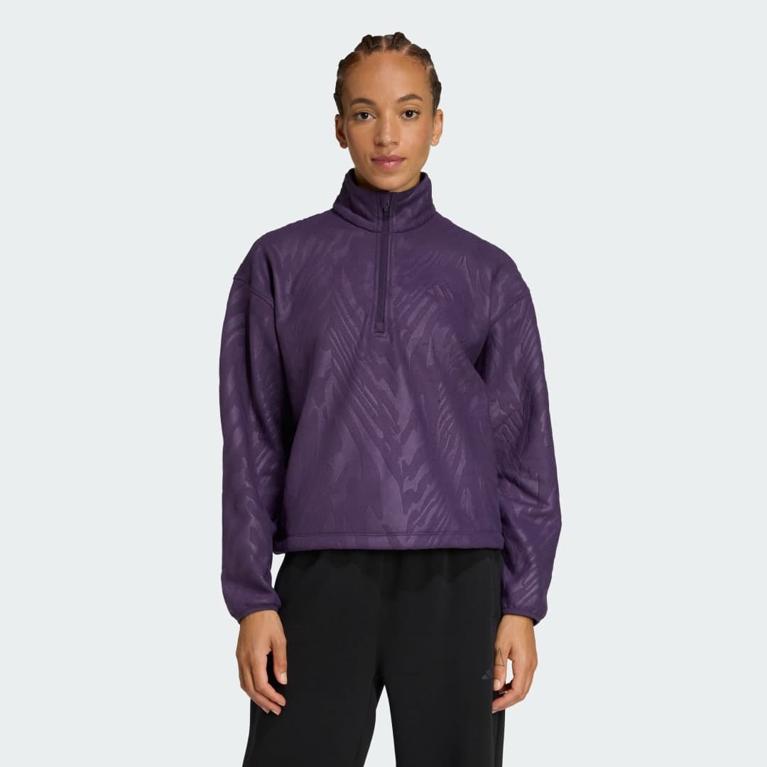 AOP Polar Fleece Pullover