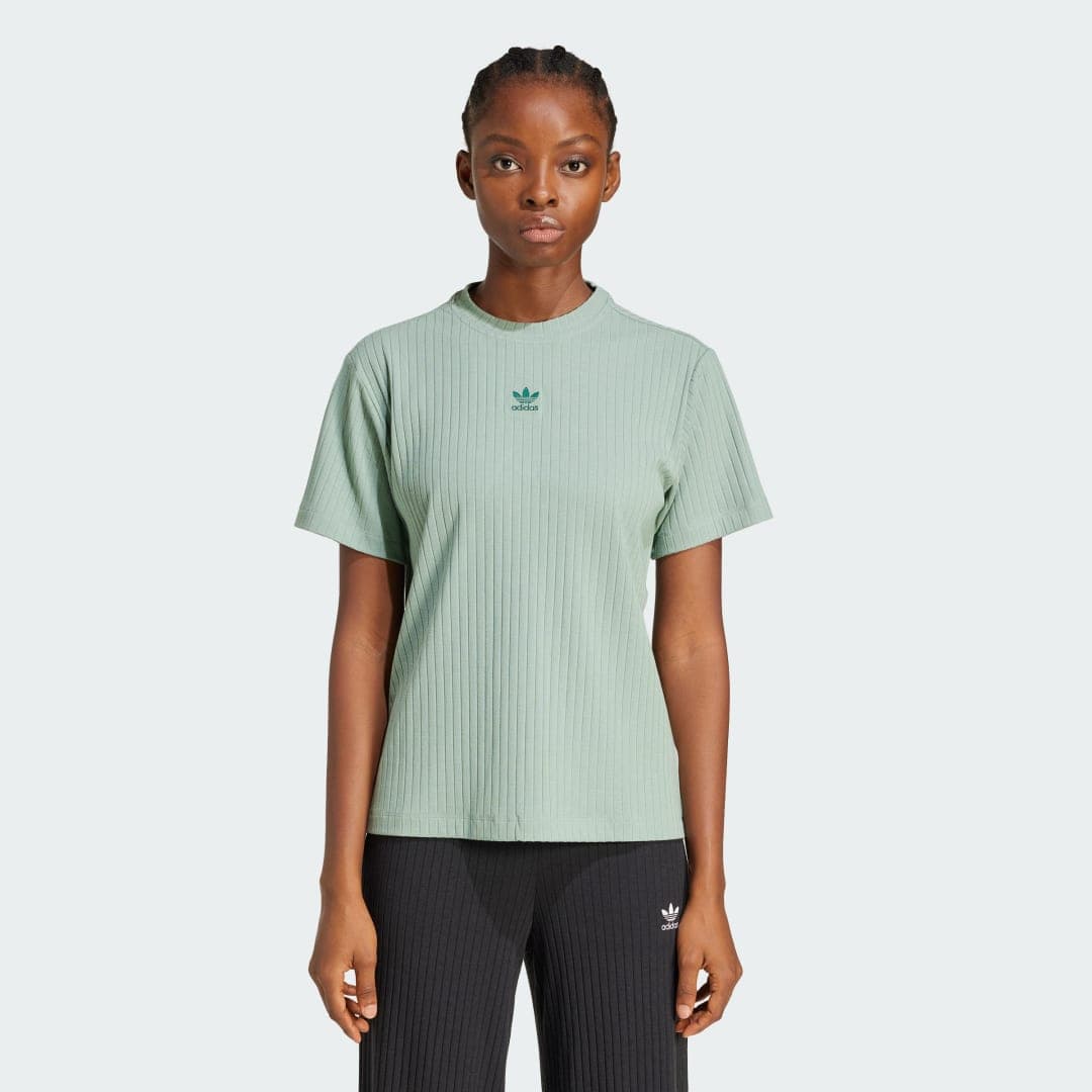 Adidas Essentials Wide Rib T-Shirt