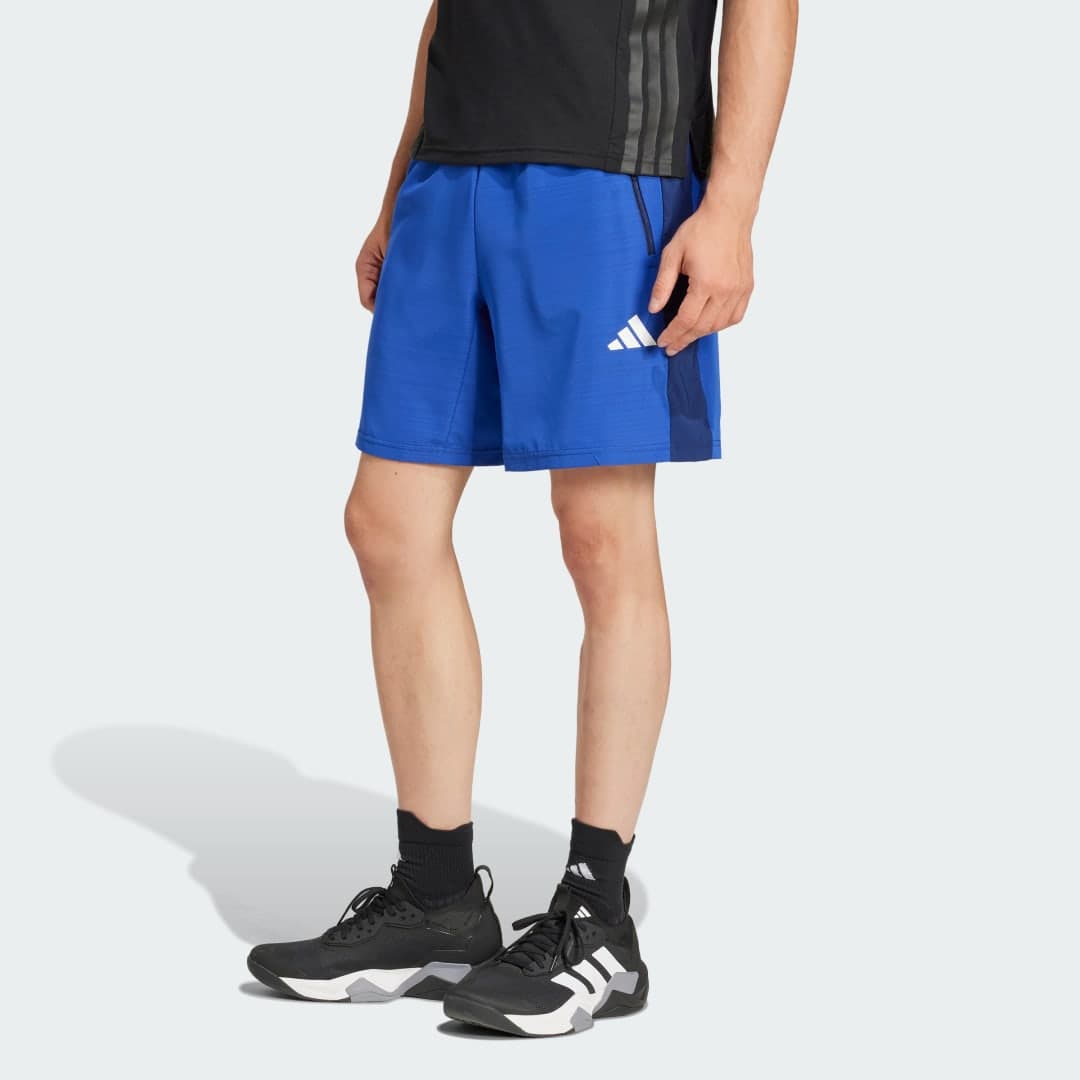 Train Essentials Woven Mélange Shorts