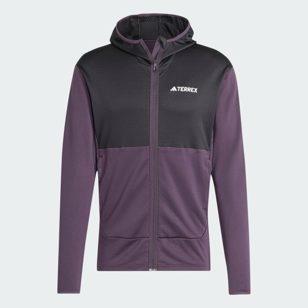 Adidas TERREX XPERIOR LIGHT FLEECE HOODED JAKKE
