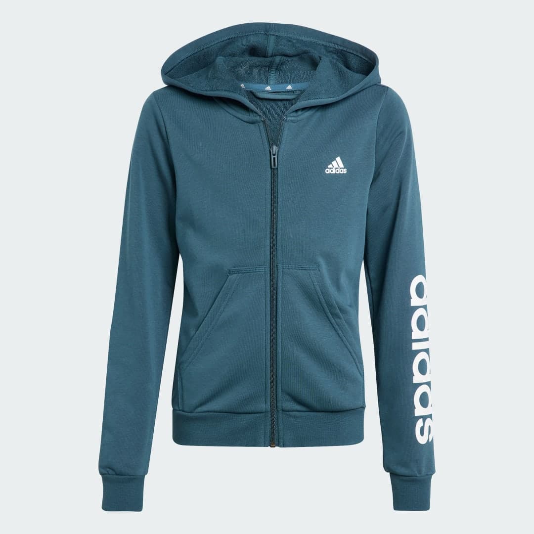 Essentials Linear Logo Full-Zip Hettegenser
