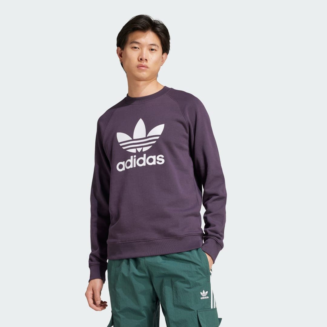 Adidas Adicolor Classics Trefoil Crewneck Genser