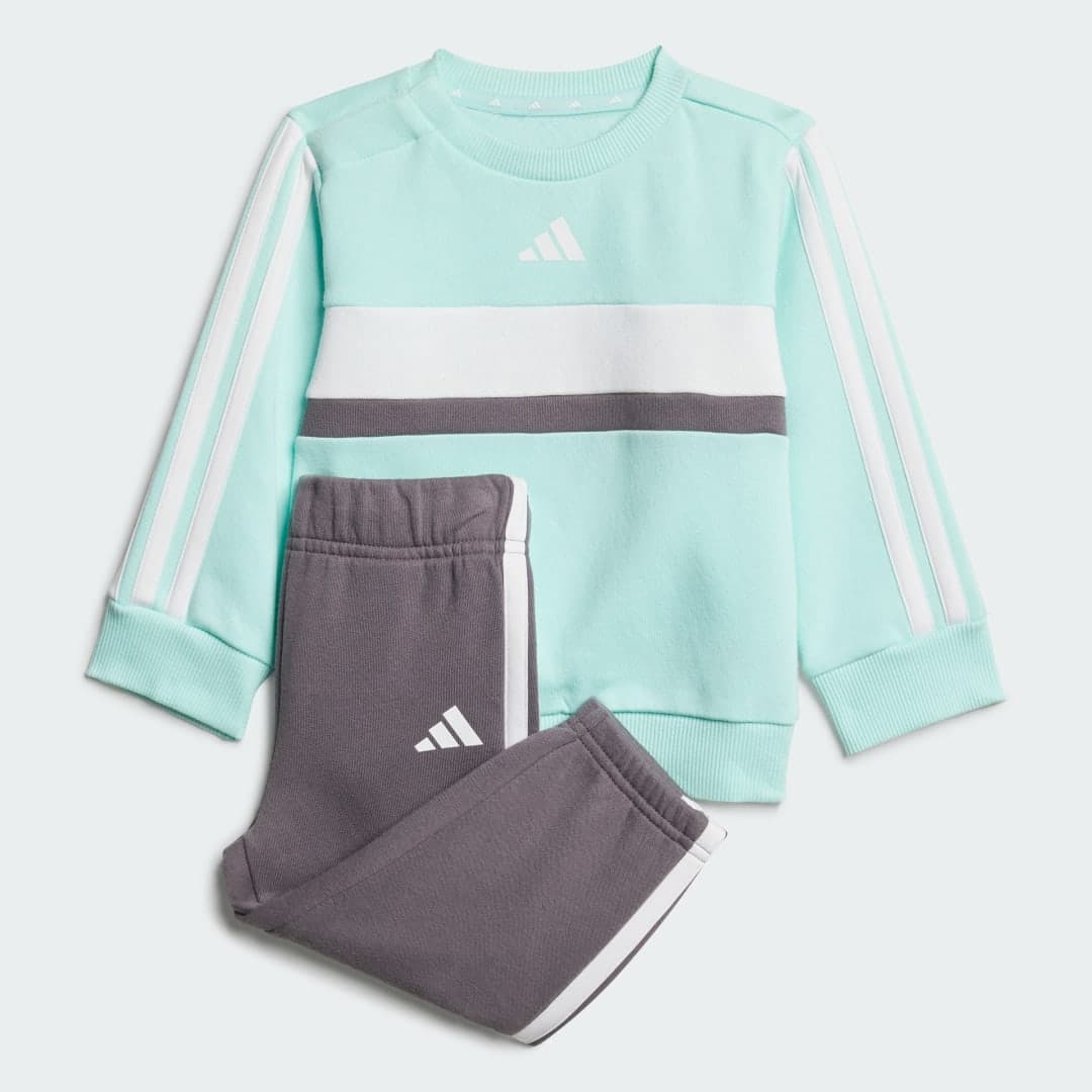 Seasonal Essentials Tiberio 3-Stripes Fleece Crew Sett