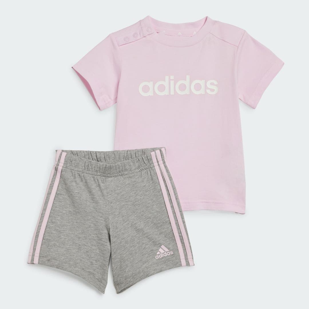 Essentials Lineage Organic Cotton Tee and Shorts Sett