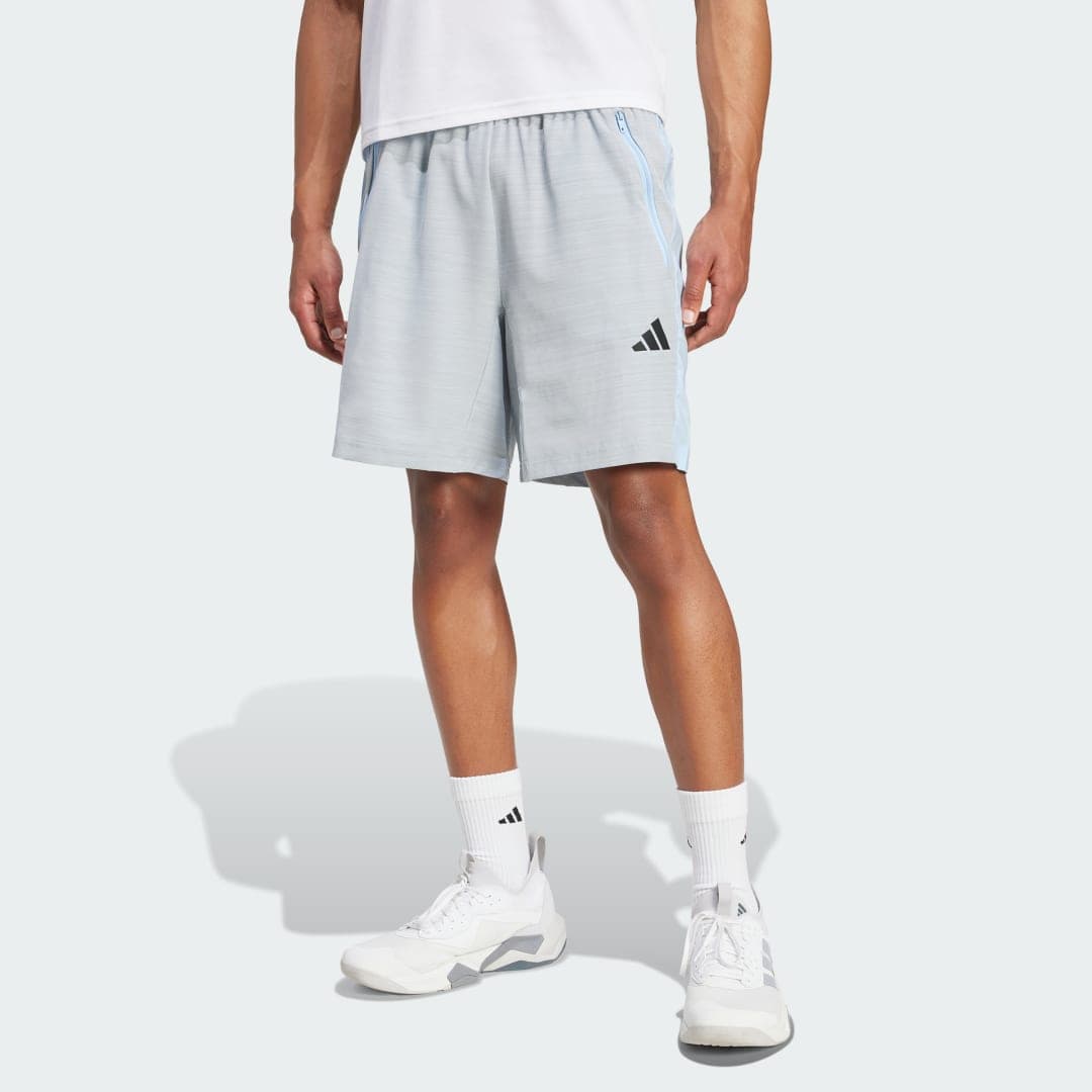 Train Essentials Woven Mélange Shorts