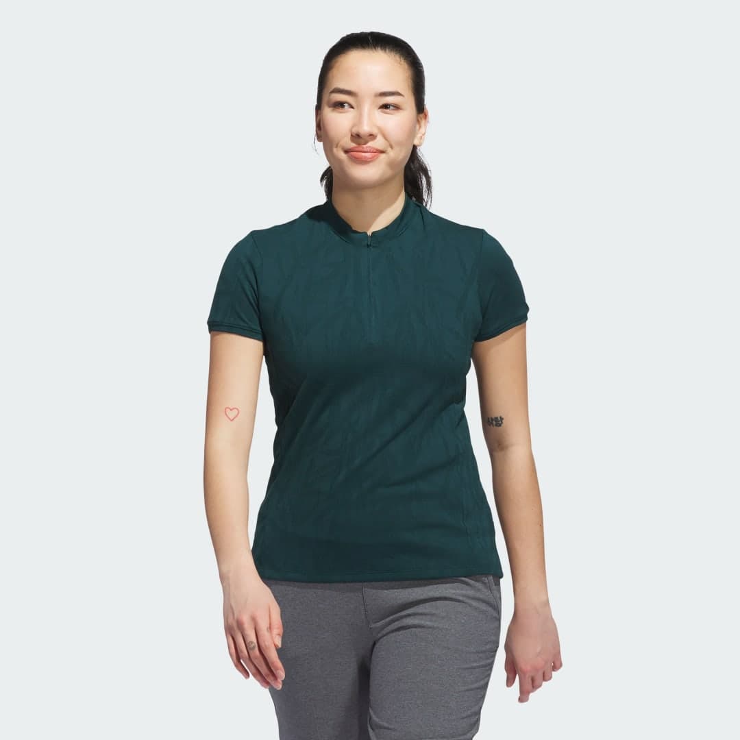 Adidas Go-to Jacquard Short Sleeve Poloskjorte