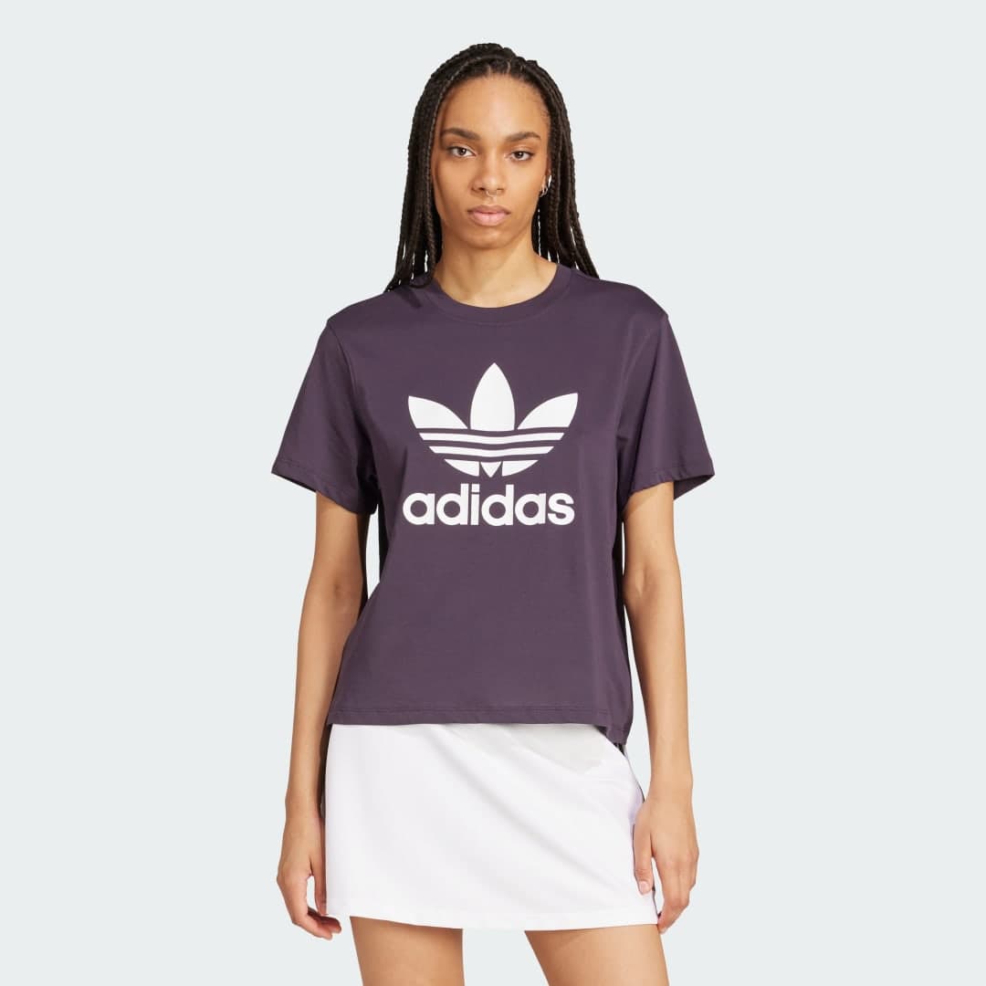 Adidas Adicolor Trefoil Boxy T-Shirt