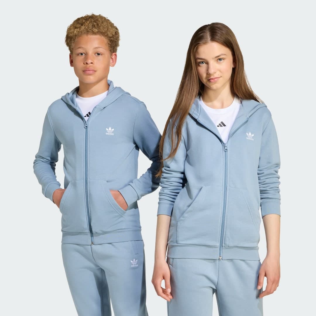Adidas Full-Zip Hettegenser