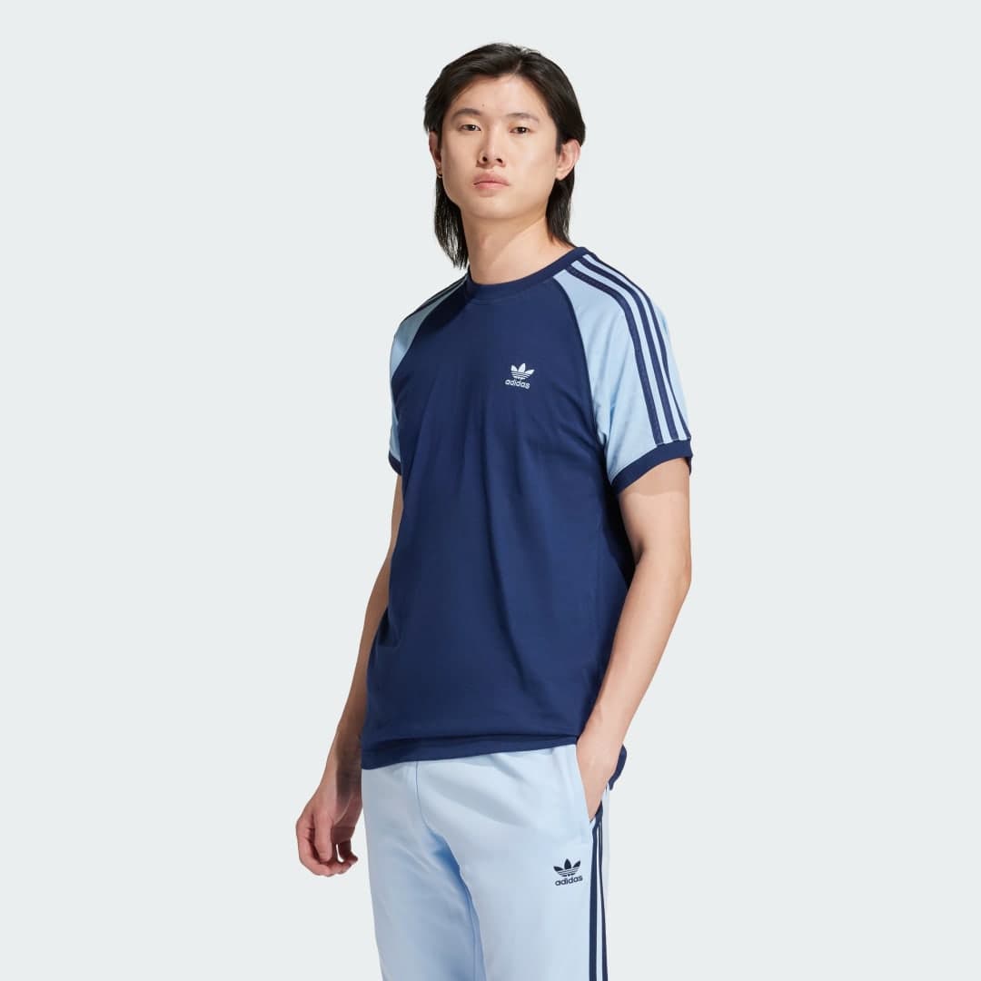 Adidas Colourblocked 3-Stripes T-skjorte