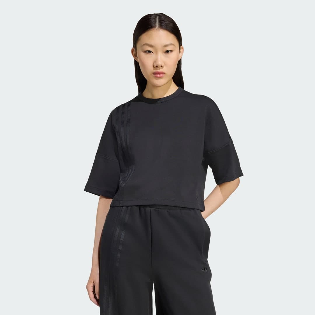 Adidas Off Placed 3-Stripes T-skjorte