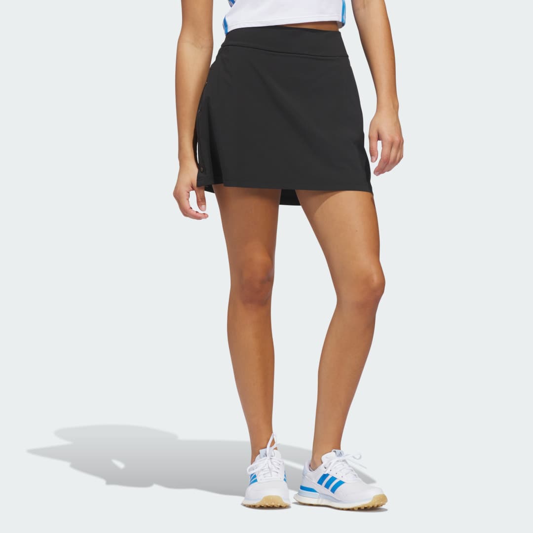 Beyond The Course Side-Snap Twistweave Skjørt med tights