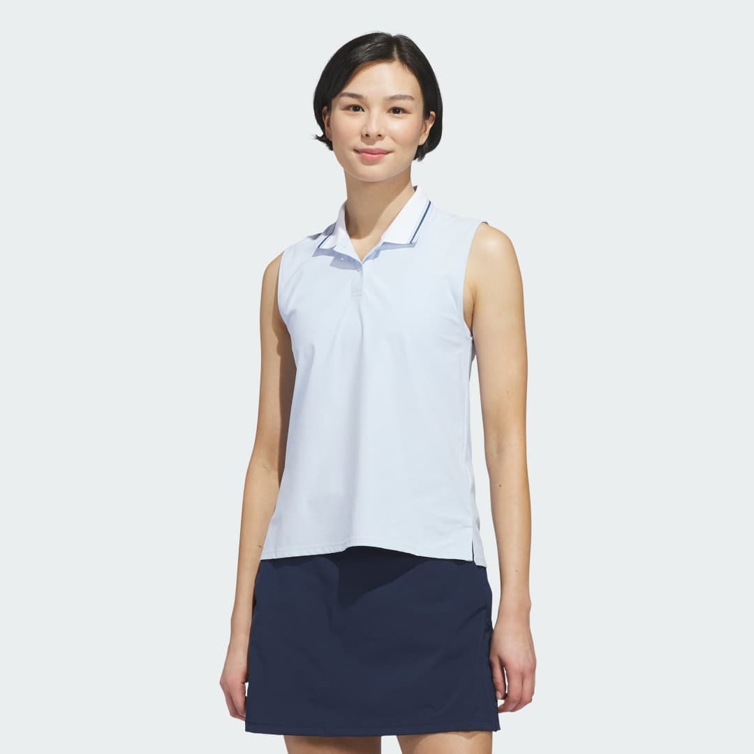 Beyond The Course Twistknit Sleeveless Poloskjorte