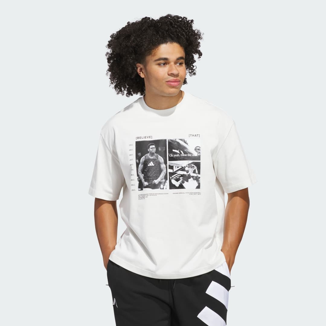 Adidas Anthony Edwards T-skjorte