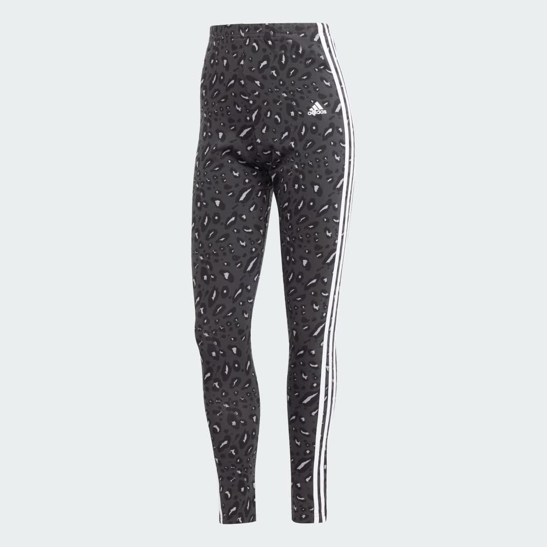 Adidas Essentials 3-Stripes Animal Print Tights
