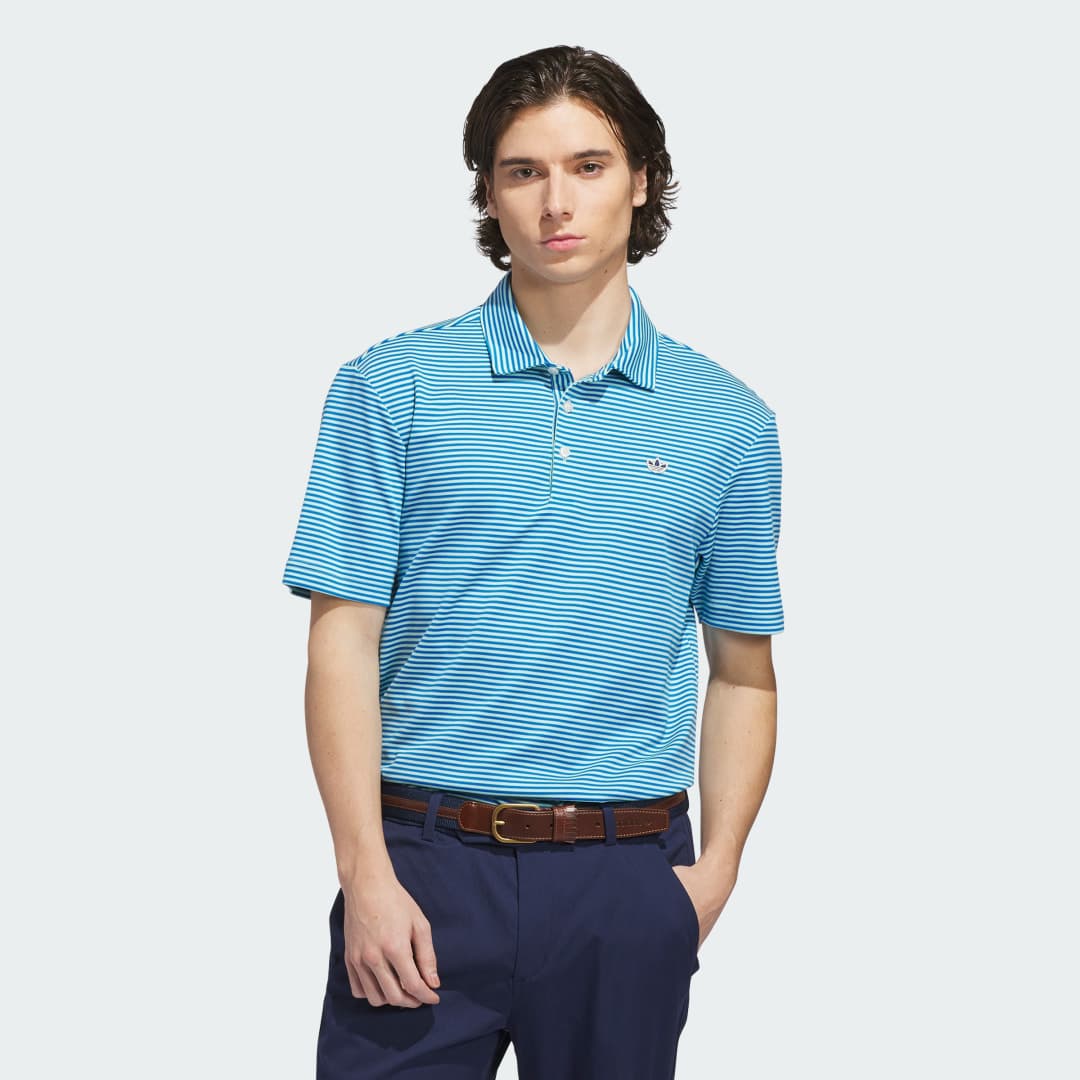 Adidas Originals Stripe Pique Polo