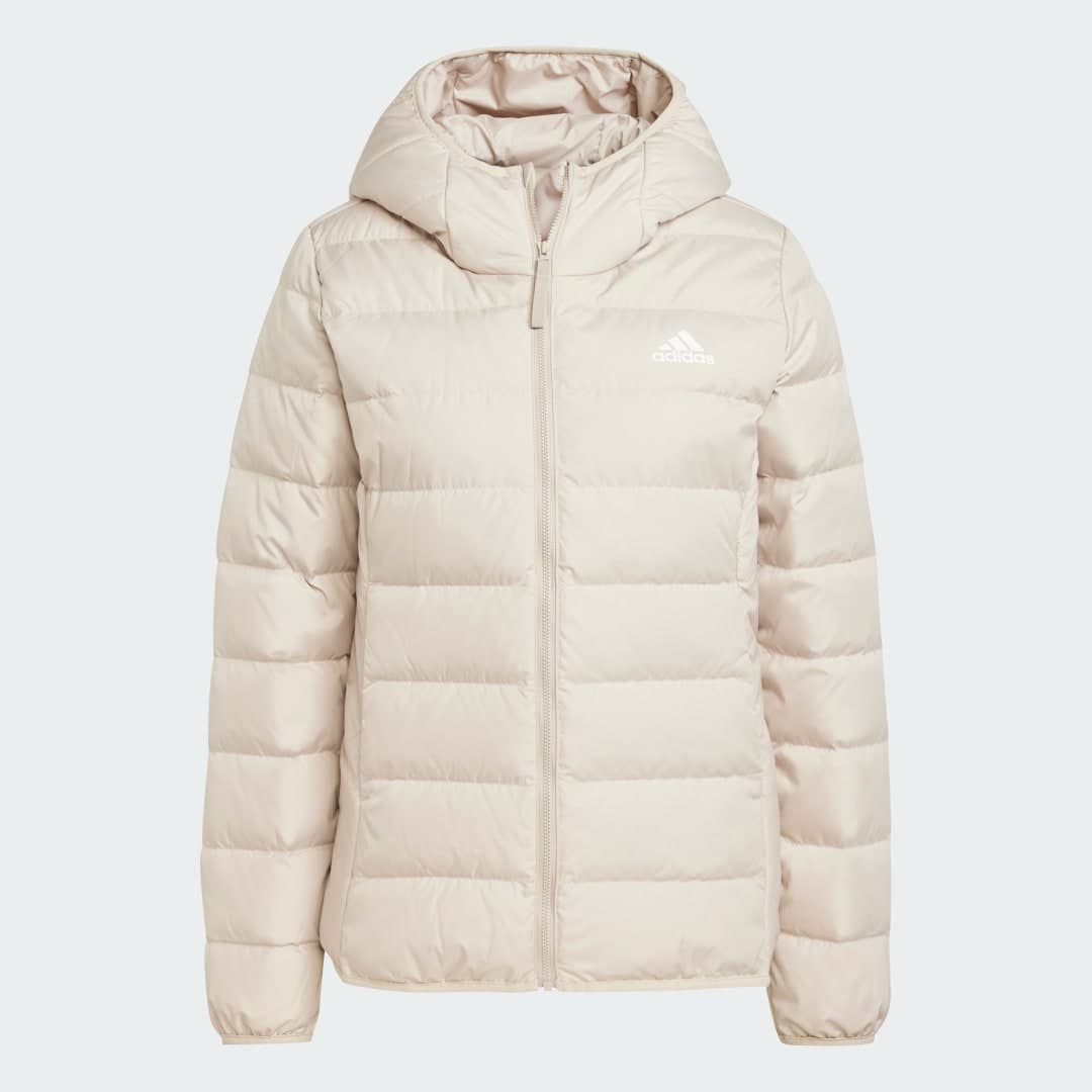 Adidas Essentials Light Down Hooded Jacket