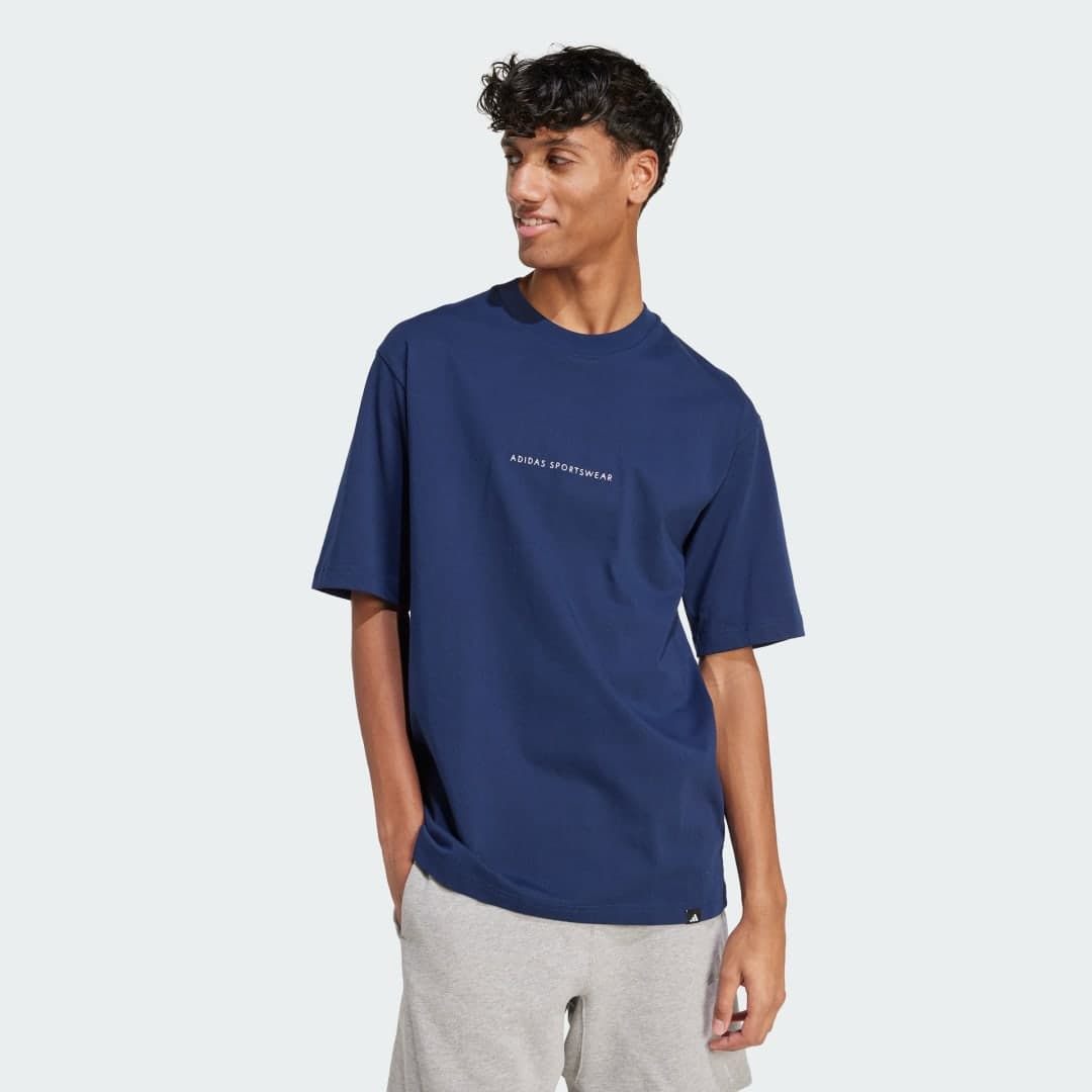 Adidas Codes Doodle Camp Graphic T-Shirt