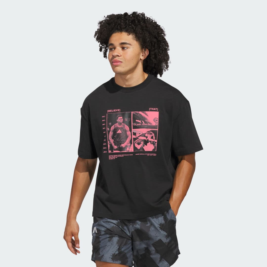 Adidas Anthony Edwards T-skjorte