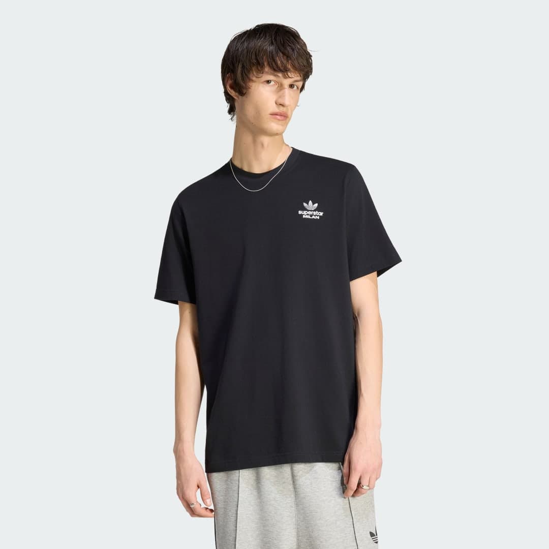 Adidas MILAN SUPERSTAR GRAPHIC T-SKJORTE