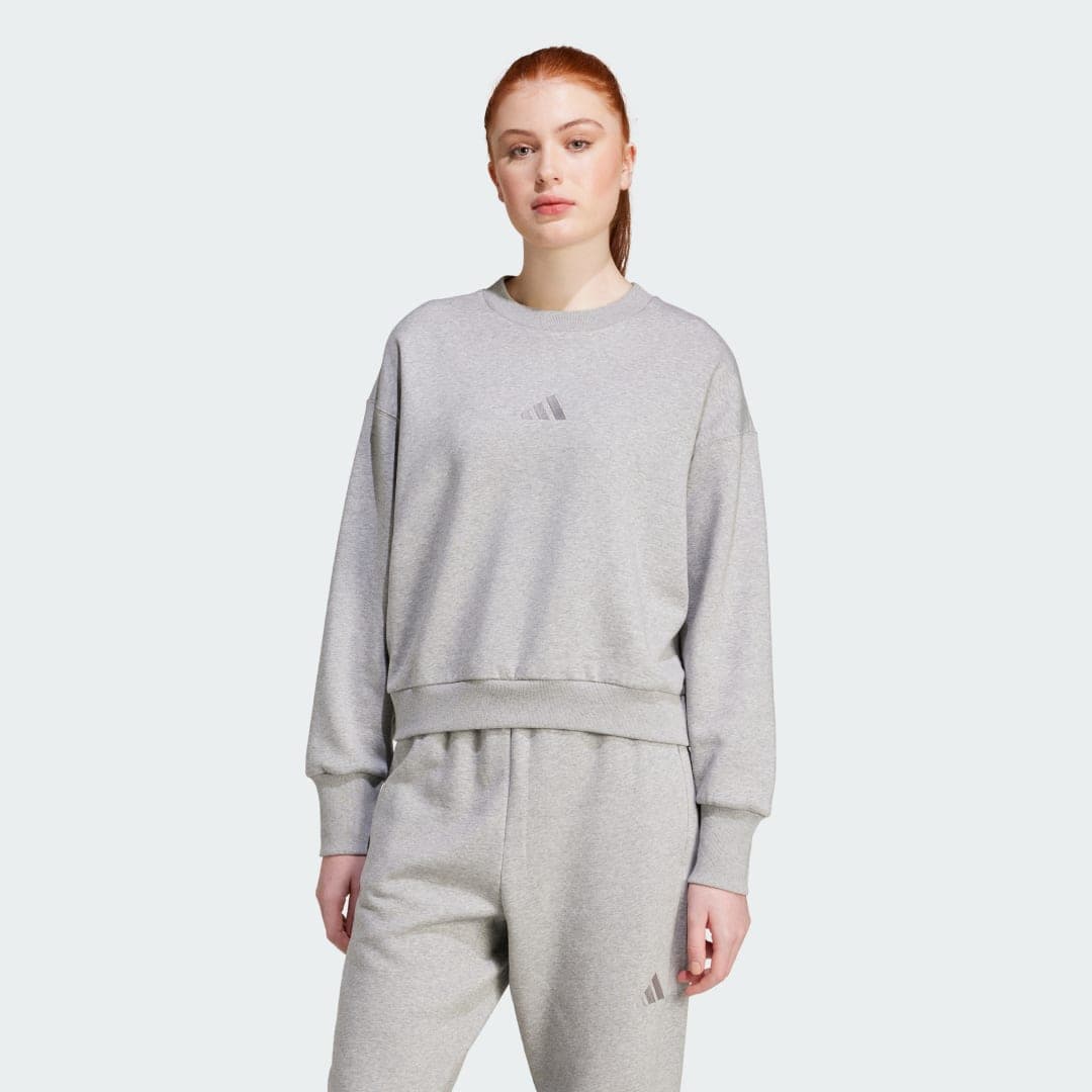 Adidas ALL SZN Fleece Loose Genser