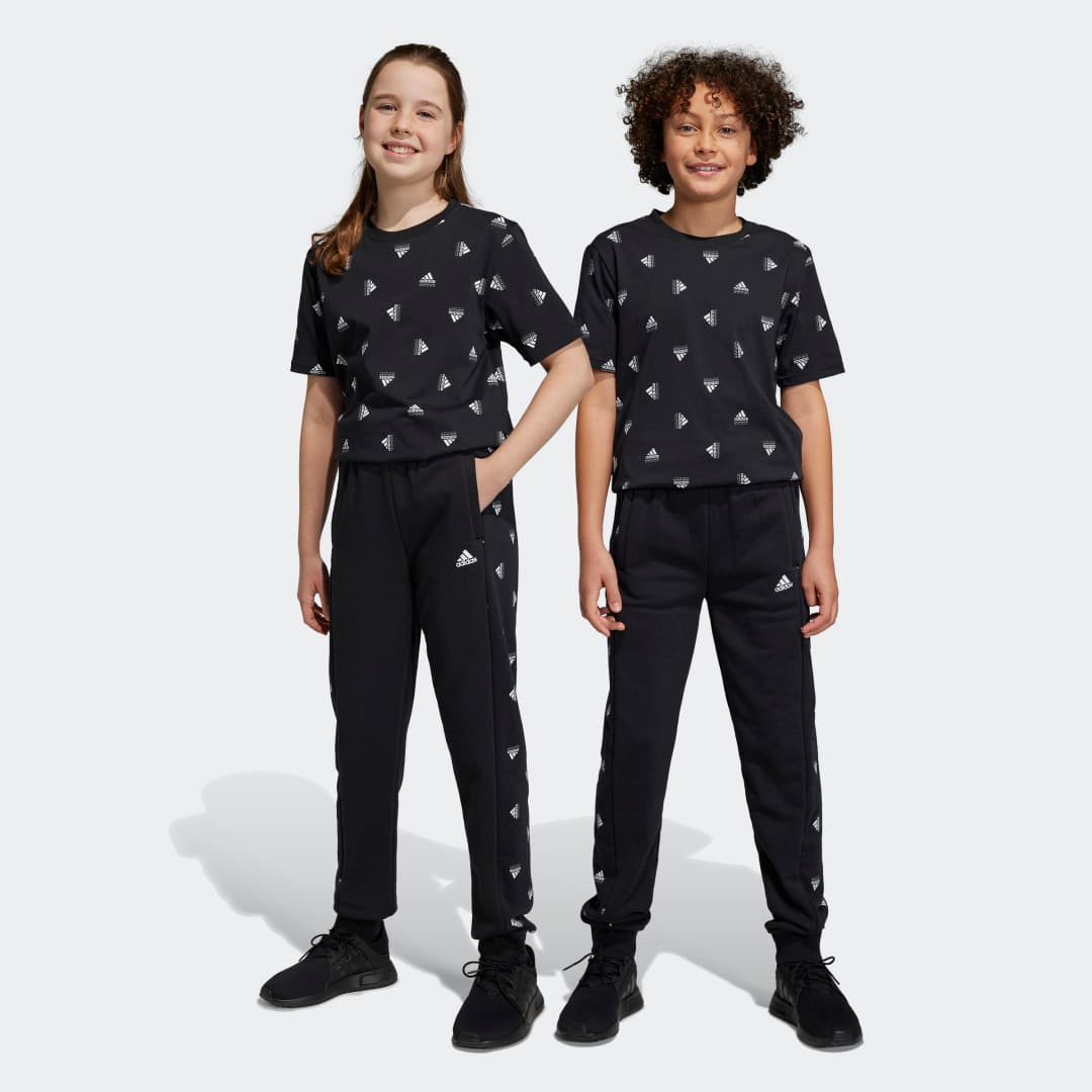 Adidas Brand Love Side Insert Print Bukse
