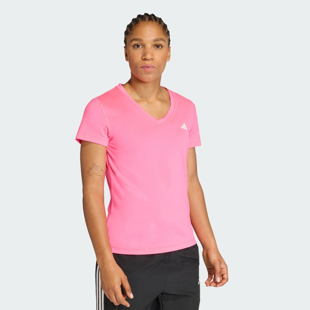 Adidas Workout Essentials V-Neck T-skjorte