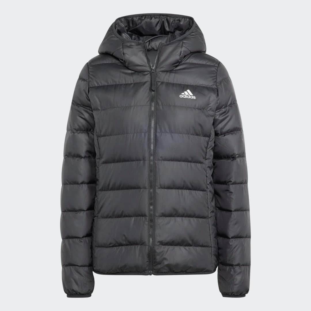 Adidas Essentials Light Down Hooded Jacket