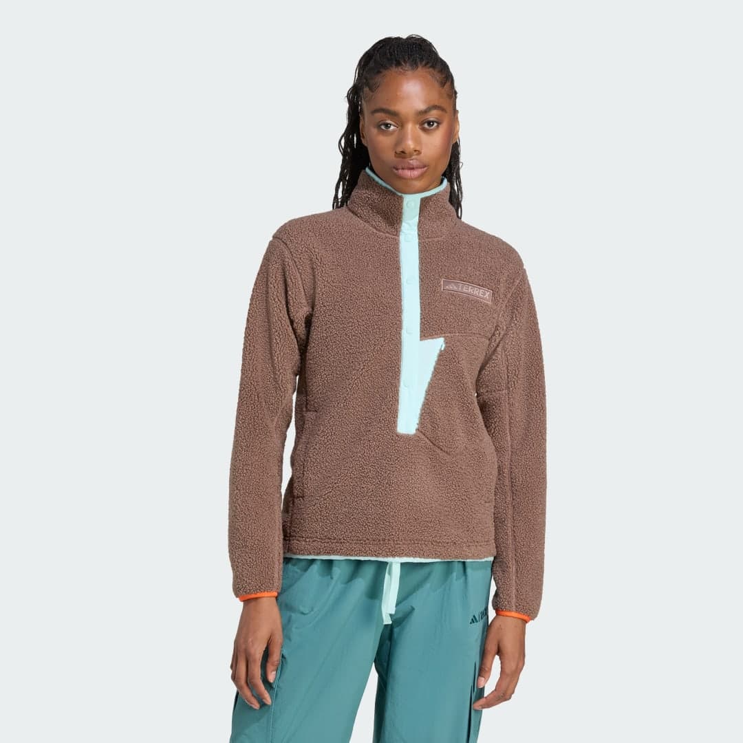 Terrex Xploric High Pile Fleece Pullover Genser