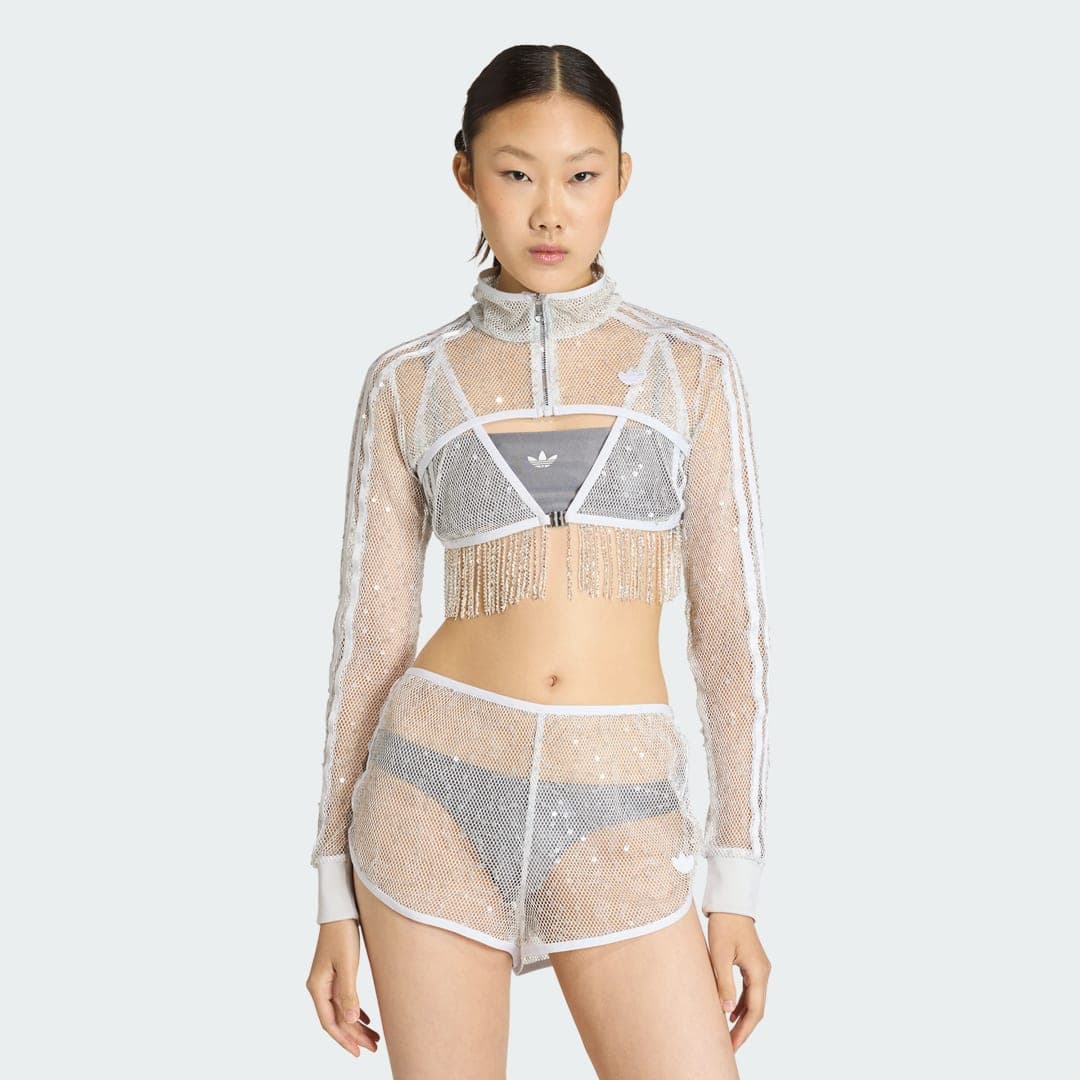 SUNSET RHYTHMS - SHORT SPARKLING BOLERO Tracksuit Top