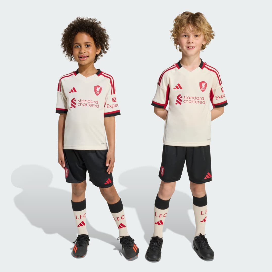 Adidas Liverpool FC 25/26 Mini bortedrakt