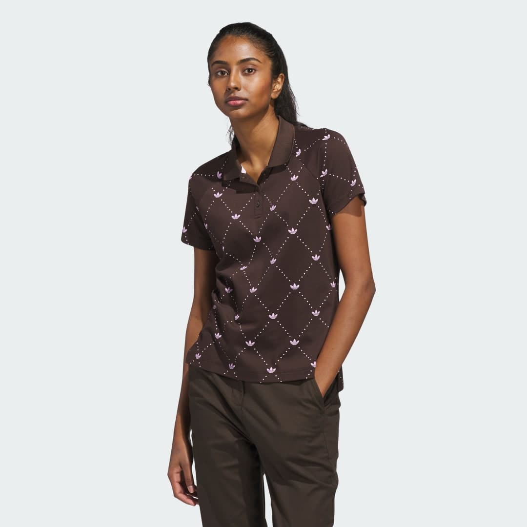 Adidas Originals Printed Trefoil Poloskjorte