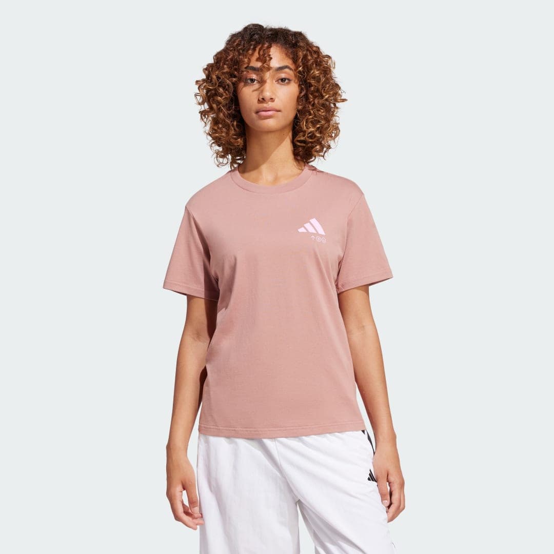 Adidas Lounge Verbiage Graphic T-Shirt