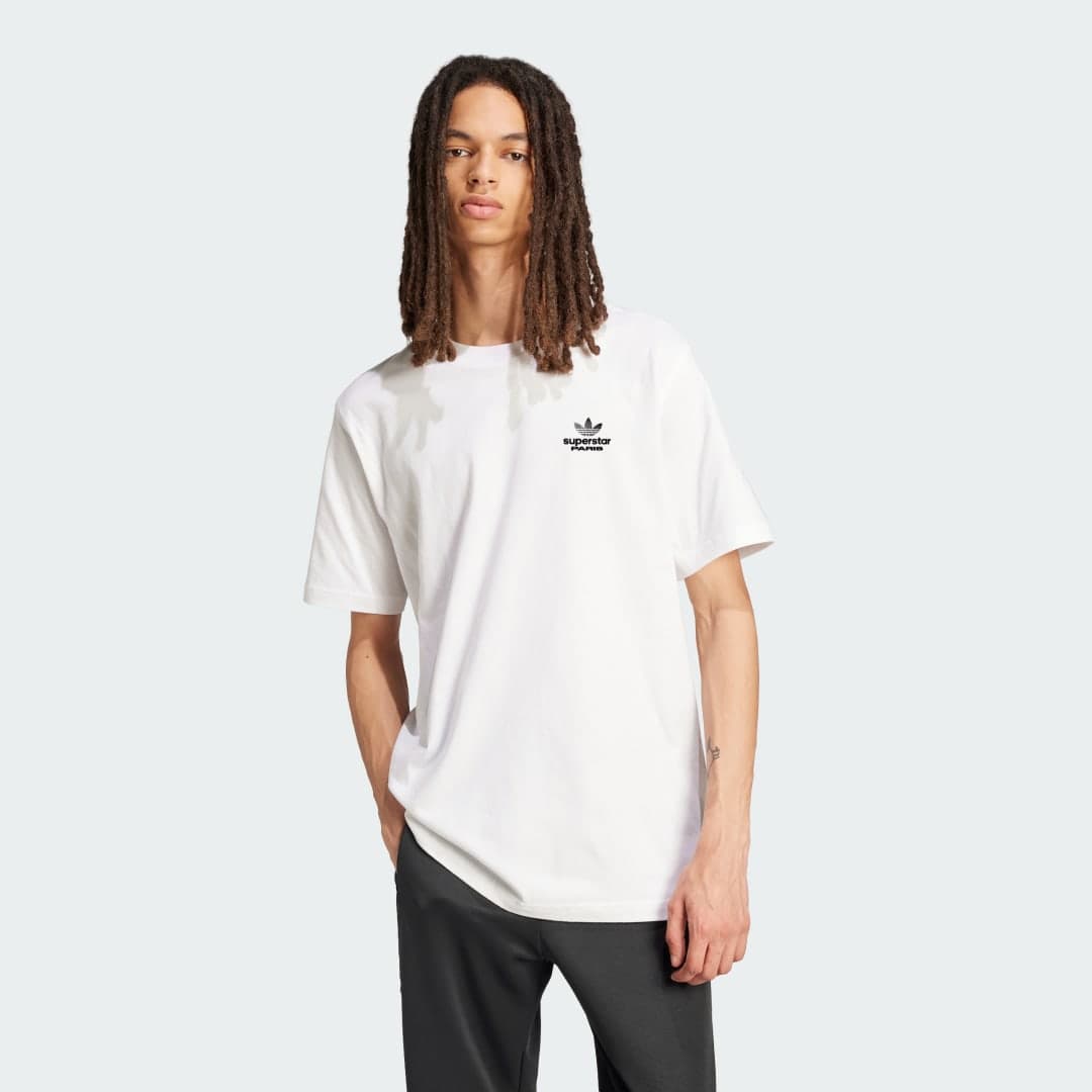 Adidas PARIS SUPERSTAR GRAPHIC T-SKJORTE