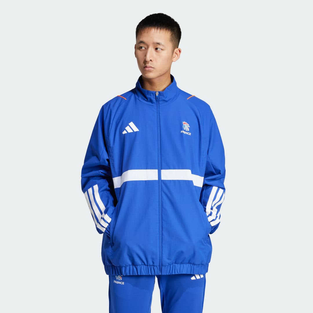 Adidas France Handball Presentasjonsjakke