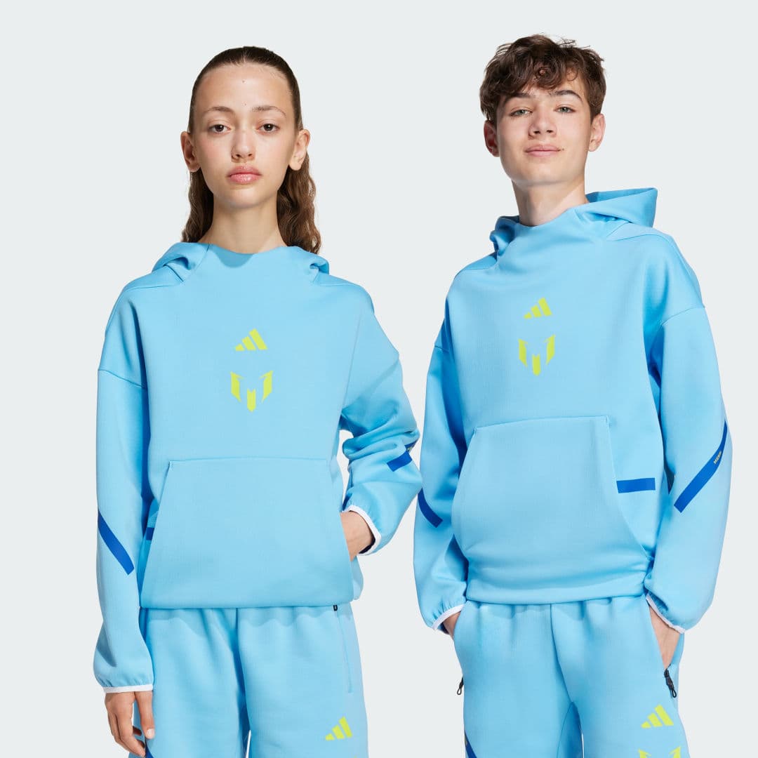 MESSI ZNE HOODIE KIDS Genser
